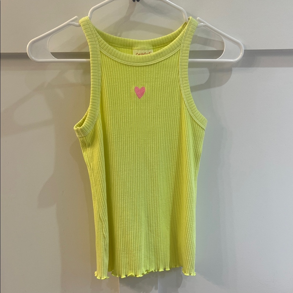 Cat & Jack Girls Ribbed Tank Top L (10/12)